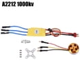 thumbnail image 2 of RC ESC, A2212 KV1000 / KV1400 / KV2200 30A ESC, Motor De Dron Portátil ESC Para Dron De Control Remoto Principiante De Control Remoto Al Aire Libre ANGGREK Otros, 2 of 8