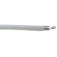 thumbnail image 1 of Lavi Industries 44-930160-4GY Vinyl Rope with Satin Stainless Steel Hooks, 4 ft. Gray, 1 of 1