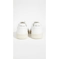 thumbnail image 4 of Tenis Veja V-10 con cordones para mujer, totalmente blancas, piel sintética, 4 of 4