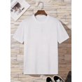 thumbnail image 2 of Cartoon Print Men's Crew Neck Fashionable Short Sleeve Sports T-shirt, Comfortable and Versatile, for Summer and Spring, Athletic , Comfort Fit T-Shirt, As Gifts, 2 of 6