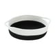 thumbnail image 1 of Cesta de cuerda de algodón, pequeña cesta tejida con asa, cesta multiusos para juguetes de perros, cesta decorativa para regalo de bebé, para toallas negro, 1 of 8