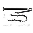 thumbnail image 2 of tredstone Dog Bicycle Traction Belt Ropes Handheld Nylon Leash Pet Walk Jogging Keeper Hand Free Stretchable Walky Pets Collar, 2 of 5