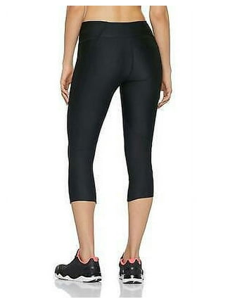 UNDER ARMOUR Women's UA HeatGear Capri Leggings Color Grey Size XS  (1297905)