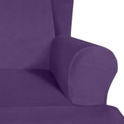 Home Decor Dustproof Washable Furniture or High Stretch Wing Chair Cover