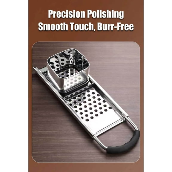 Vruelia Stainless Steel Pasta Maker with Spaetzle Noodle Dumpling Maker Cooking Tool