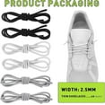 thumbnail image 2 of Compatible with ON Cloud 5 running shoes elastic laces, elastic and thin, 2 of 5