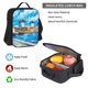 thumbnail image 5 of Easygdp Greek Island Windmills Painting Mochila para Niños y Niñas con Set de Caja de Almuerzo y Estuche para Lápices 3 en 1, Mochila Escolar Estampada para Adolescentes, 5 of 7