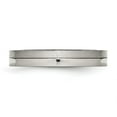 thumbnail image 3 of Stainless Steel 4mm Brushed & Polished Band, 3 of 6