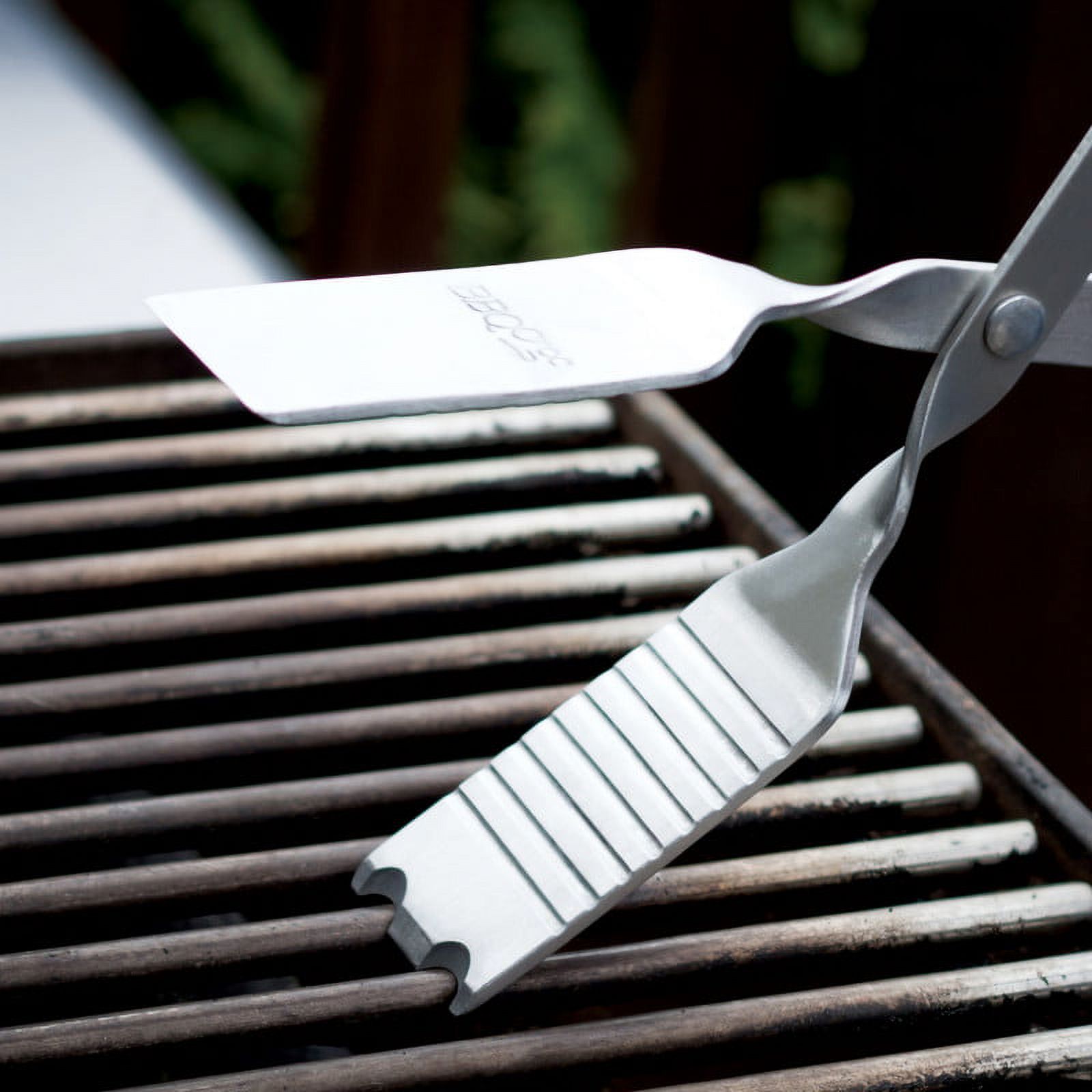 BBQ 3 in 1 Barbecue Tool 15" Extra Light Grill Tongs