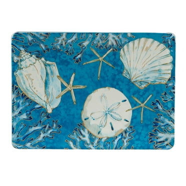 Certified International  Playa Shells Rectangular Platter