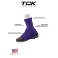 Football Spat Cleat Covers (Purple, Small)