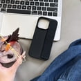 thumbnail image 3 of Phone Case for iPhone 16 Pro, Hand Strap Anti-Scratch Protective Drop Proof Anti-Fingerprint Slim Fit Durable TPU PC Case for Apple iPhone 16 Pro, Black, 3 of 3