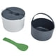 thumbnail image 3 of Aqxreight OLLA Arrocera para Microondas 2L Material PP de Grado Alimiotio Cuchara de Arroz Tapa Colador Olla Al Juego de Olla Arocera Olla Arocera Para Microond, 3 of 7