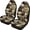 Camouflage with Duck Silhouette Pattern, variant on XYZCANDO Stylish Front Car Seat Covers with Tropical Hibiscus Pattern - Breathable Durable All-Season Vehicle Interior Decor
