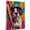 American Bulldog, variant on Barbet Dog Stretched Canvas Size 8x12 – Funny Barbet Dog Canvas Wall Decor, Funny Dog Wall Art for Baseball Room