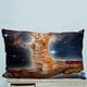 thumbnail image 1 of ABPHQTO Divertido Bacon Cat in Space Pattern Funda de almohada Funda de almohada Protector de almohada Dos lados 50x75 cm ABPHQTO PillowC301-20x30, 1 of 2