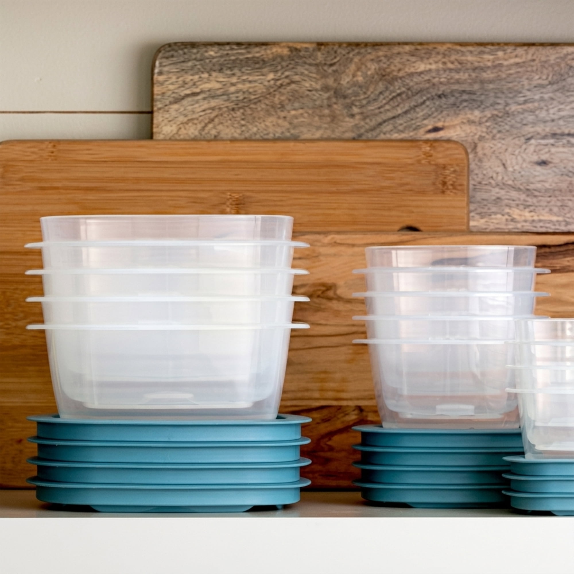 Rubbermaid Flex & Seal Clear Food Storage Container with Airtight Lids, 36 Piece Set