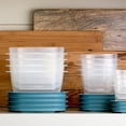 thumbnail image 4 of Rubbermaid Flex & Seal Clear Food Storage Container with Airtight Lids, 36 Piece Set, 4 of 7