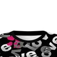 thumbnail image 5 of AMERTEER Chandails en Molleton de la Saint-Valentin pour Femmes Manches Longues Col Rond Pull, 5 of 5