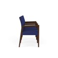 thumbnail image 2 of Pemberly Row Waiting Reception 3 Seat Tandem Seating Wood Frame in Blue, 2 of 5