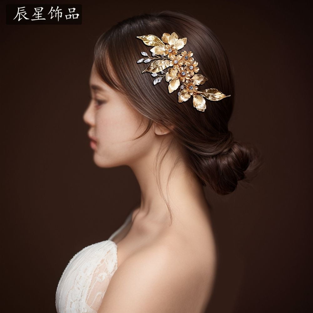 EKE Women’s Hair Clip Vintage Retro Back-Wear Elegant Hair Accessory with Fashion Texture