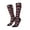2 Black-2, variant on Women Crew Soft Moisture-wicking Socks Leopard Print Pattern Design Cotton Socks, One Size fit All