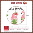 thumbnail image 2 of Fotbe Hello Summer Gnome Pattern Christmas Tree Skirt, Tree Skirts Plush Christmas Decorations, Christmas Tree Skirts Xmas Decorations Holiday Party Decor-36", 2 of 6