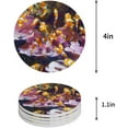 thumbnail image 1 of FMSHPON Ocean Theme Clownfish Oil Painting Style Set of 8 Round Coaster for Drinks, Absorbent Ceramic Stone Coasters Cup Mat with Cork Base for Home Kitchen Room Coffee Table Bar Decor, 1 of 6