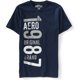 thumbnail image 1 of Aeropostale Mens Original 1987 Weathered Graphic T-Shirt, azul, mediano Aeropostale  Camiseta gráfica, 1 of 1