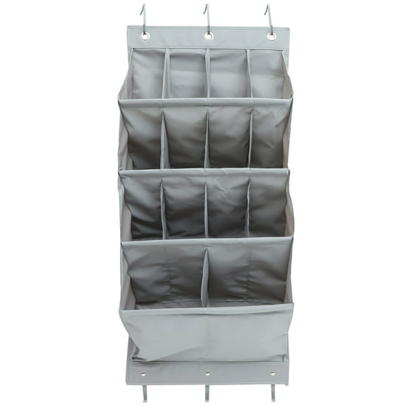 1 Set of Convenient Door Back Bag Multi-layer Shoe Pocket Pouch Household Over the Door Organizer