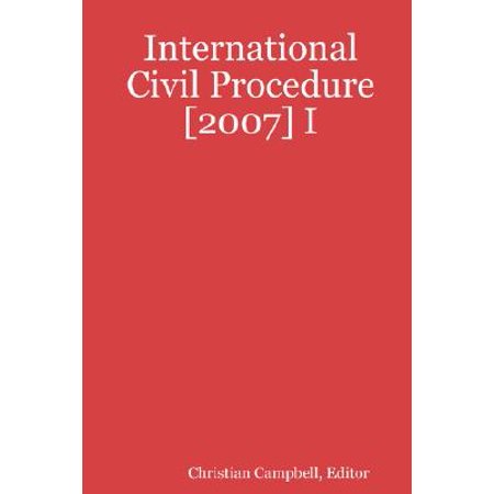 International Civil Procedure 2007 I - 