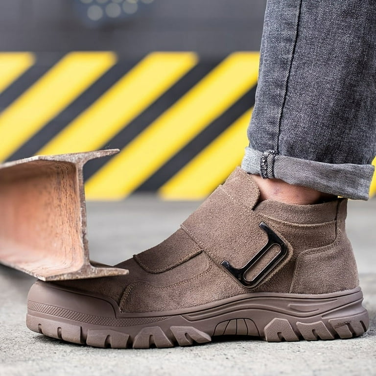 Puncture proof best sale steel toe boots