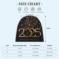 thumbnail image 6 of Pofeuu 2025 Golden On New Year Print Baby Beanie Hats for Unisex, Toddler Beanies Baby Girl Boy Hat Warm Cap for Baby, Infant, Toddler-Small, 6 of 6