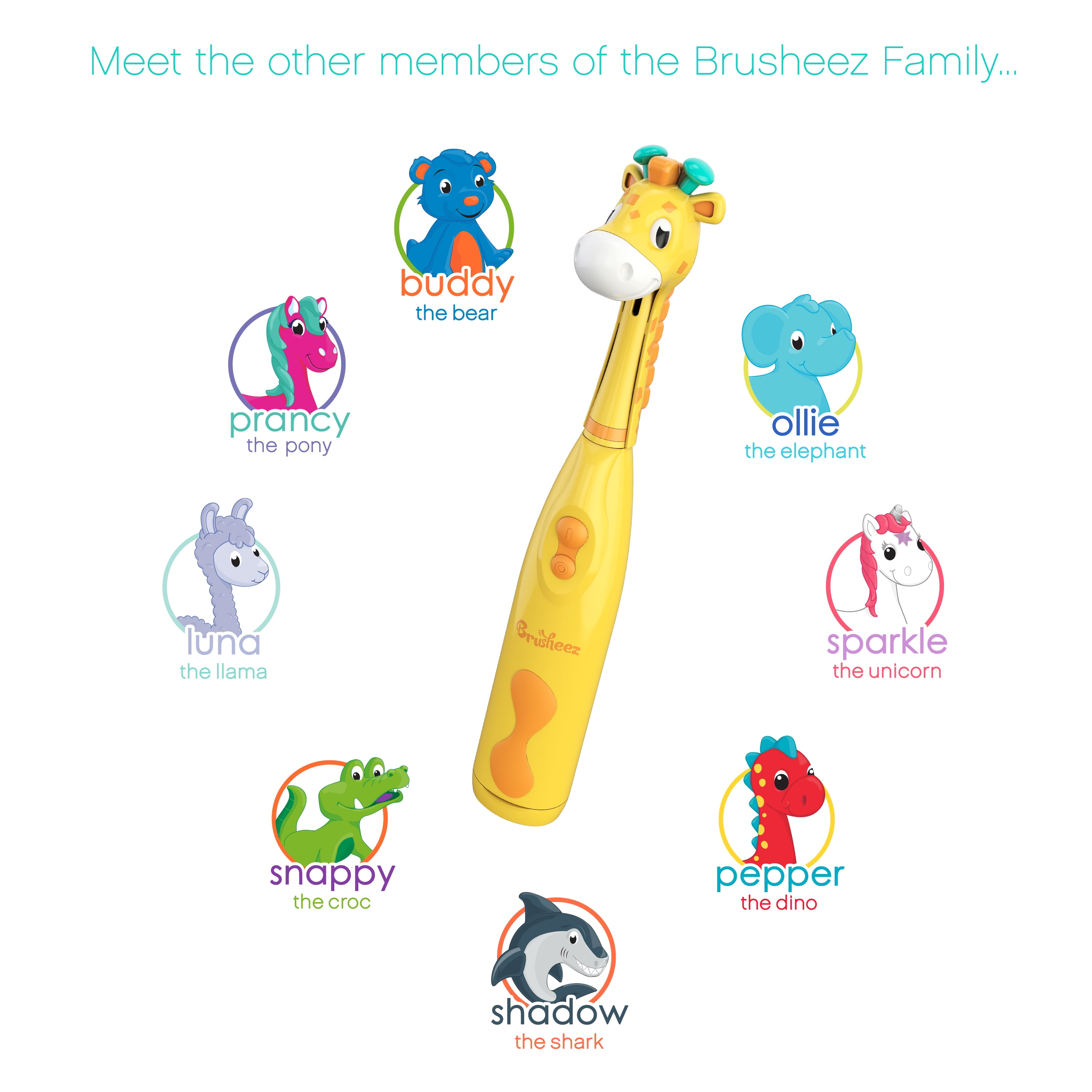 brusheez s electric toothbrush set