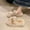 Beige, variant on Zunfee Cozy Pink Faux Faux Fur Slide Sandals for Women - Open-Toe Plush Slides with Metallic Buckle, Comfortable Indoor Outdoor Casual Footwear,Size 40