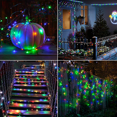 thumbnail image 3 of Guirnaldas de luces solares para exteriores, luces solares centelleantes de alambre de cobre para jardín, árbol, patio, fiesta, decoración de Navidad, 3 of 5