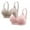 Pink, variant on Women 2 Pack Wirefree Bras for Women Full Coverage No Underwire Everyday Bras Comfortable Wireless Padded Bras Wine,M