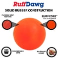 thumbnail image 4 of Ruff Dawg Indestructible Dog Ball XL 3.5” Orange – Heavy-Duty Rubber Fetch Toy for Aggressive Chewers – Extreme Bounce, Floats, BPA & Latex Free – Made in USA, 4 of 7
