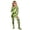 j18-Light Green, variant on LIIPEE Girls Glitter Long Sleeve Footed Jumpsuits High Neck Dance Performance Gymnastic Leotard 4-9 Years
