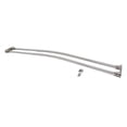 thumbnail image 1 of Kingston Brass CCD2176 Tringle de Rideau de Douche à Double Courbure Réglable en Acier Inoxydable Edenscape 60-72 Po, Nickel Poli, 1 of 1