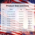 thumbnail image 4 of Tfken 4Th Of July Summer Shorts For Men 250Th Anniversary America Independence Day Drawstring Letter Print Shorts With Pockets Patriotic Male Fashion Clothes White, 4 of 5