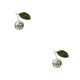 thumbnail image 3 of Billuyoard Cherry Disco Balls Kawaii Espejo Iluminación Forma de fruta Vidrio Sala de estar Decoración para el hogar Bar DJ Club Boda Vacaciones sencillo de plata 12cm 2piezas, 3 of 6