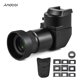 thumbnail image 1 of Camera Andoer Cámara Opinidor 1.25x/ 2.5x Angulo del Angulo Reto Angán Reto Con 10 Adaptadores de Montaje Reemplazo de la Cámara DSLR DE, 1 of 7