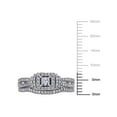 thumbnail image 2 of Everly Women's Diamond 14k White Gold Bridal Set, 2 of 7