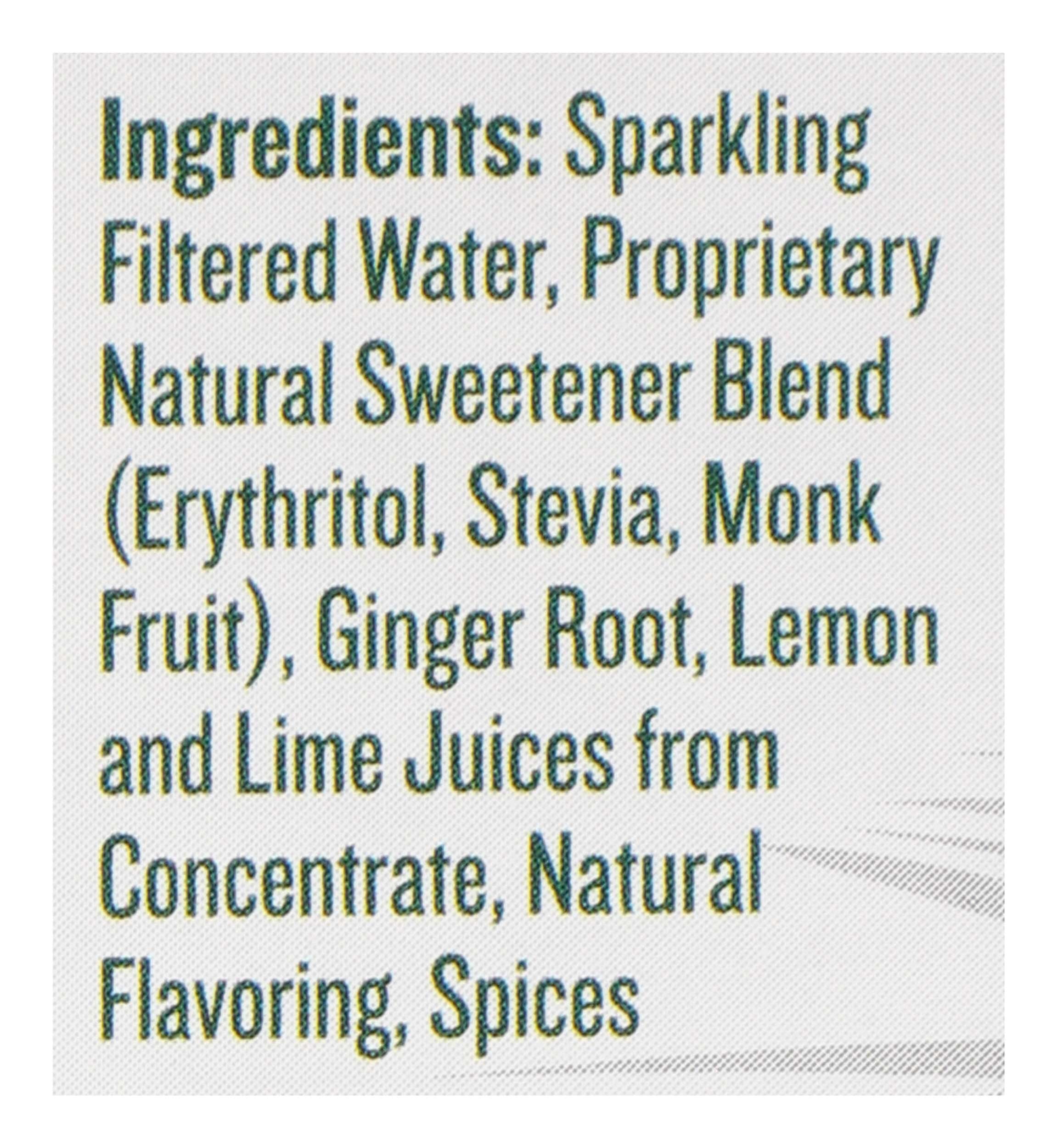 Reeds Zero Sugar Extra Craft Ginger Beer, 12 Fluid Ounce - 4 count per pack -- 6 packs per Case.