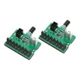 thumbnail image 2 of PWM PC Chassis Fan Hub,2Pcs 4 Pin Fan Adapter 12V Speed Controller 2 Pin 3 Pin 4 Pin 8 Way 6Pin Power Supply Plug And Play,Chassis Fan 8 Way Splitter For PC Fan, 2 of 8