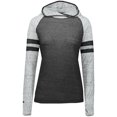 thumbnail image 2 of Holloway Sportswear S Womens Advocate Hoodie Black/Silver 229749, 2 of 6