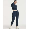 thumbnail image 5 of Real Essentials 3 Pack: Women's Fleece Jogger Sweatpants (Available in Plus Size), 5 of 6