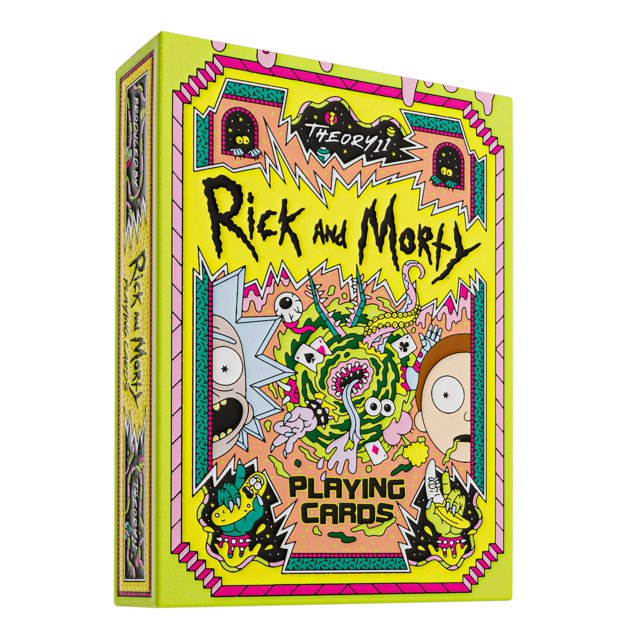 Playing Cards Theory11 Rick and Morty con ilustraciones personalizadas