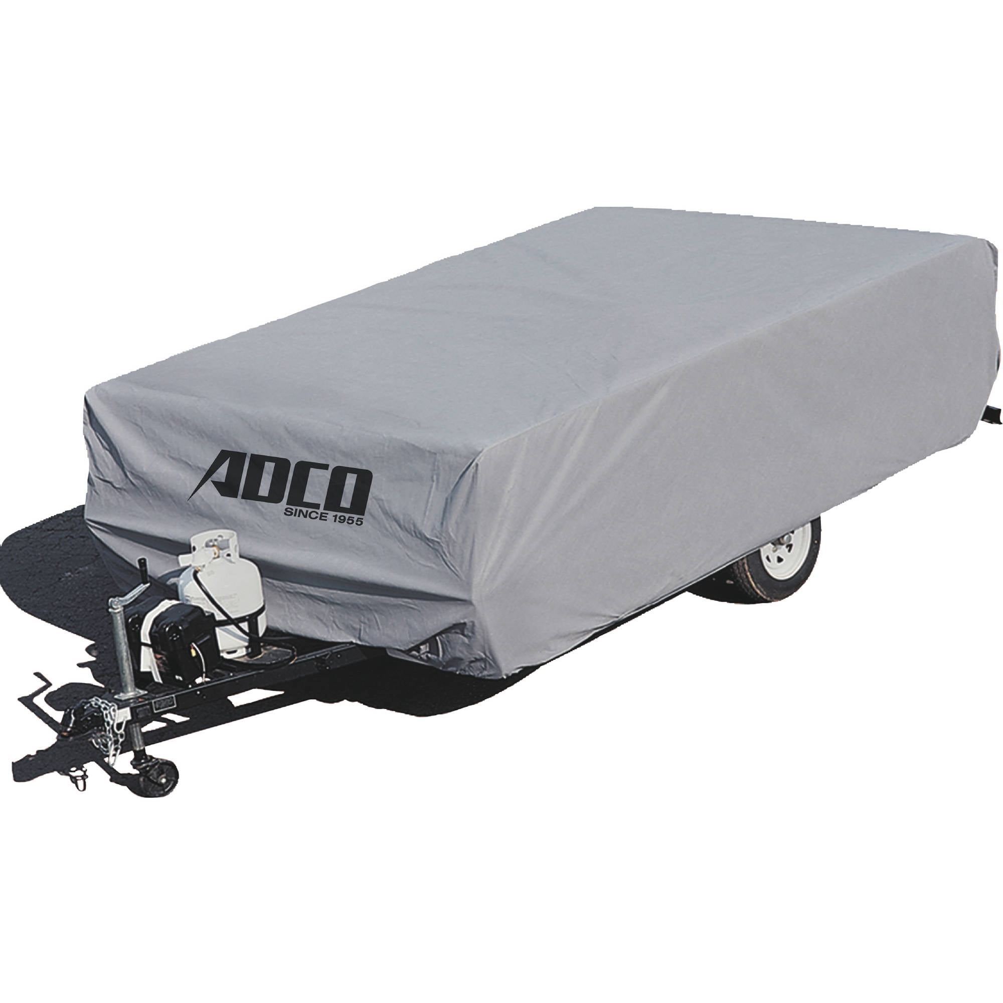 ADCO Polypropylene Pop Up Trailer Cover, Gray